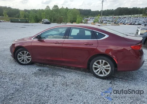 2015 Chrysler 200 Limited из США, поврежденный, VIN 1C3CCCAB4FN701596